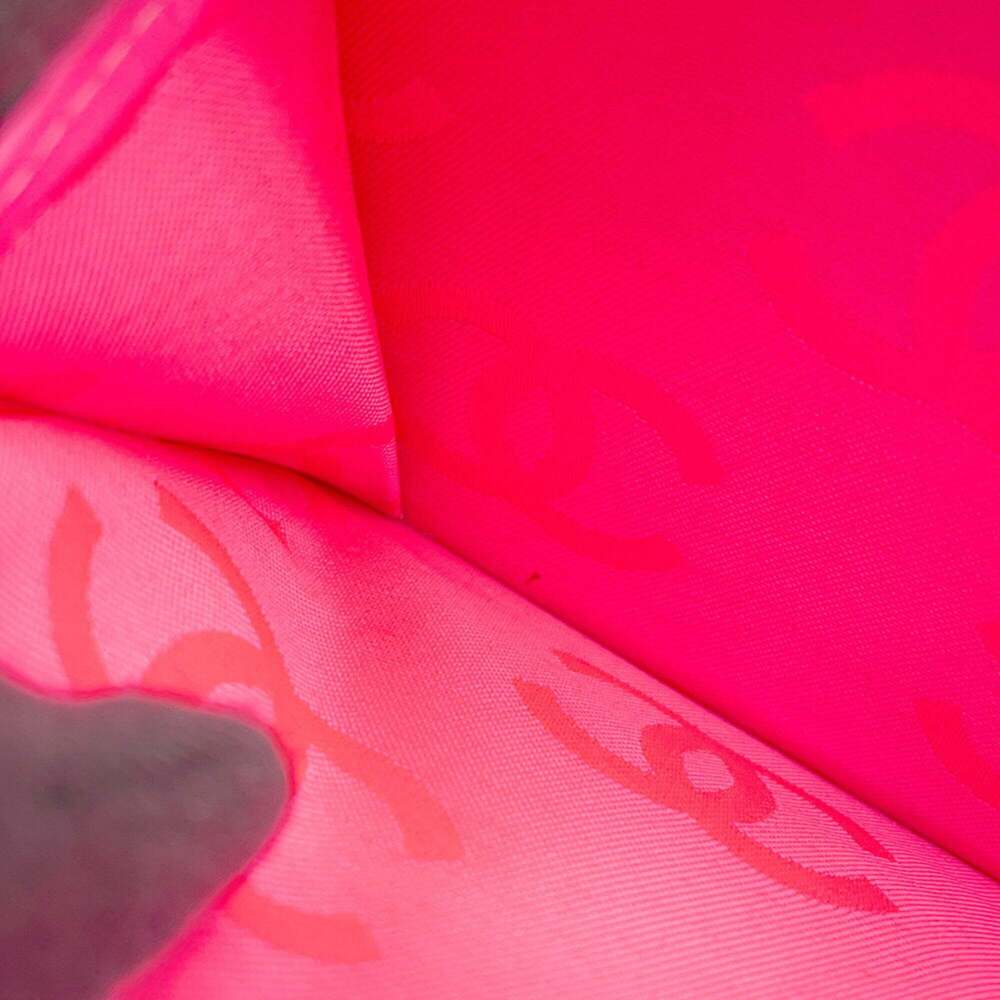 CHANEL Black Lambskin Leather Logo Wallet - Picture 9 of 16